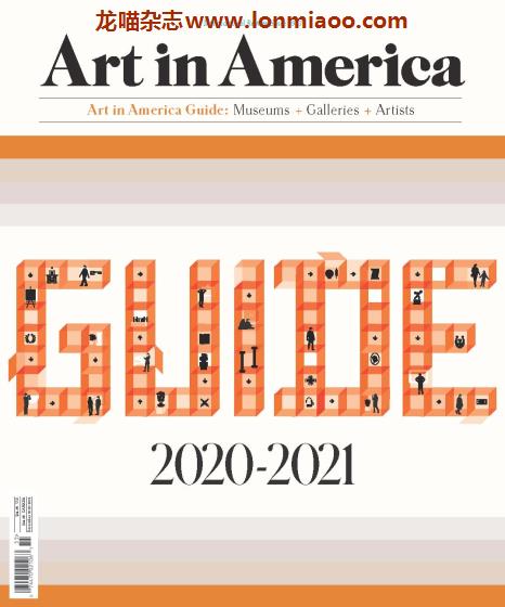 [美国版]Art in America 资深艺术杂志 PDF电子版 2020年12月刊